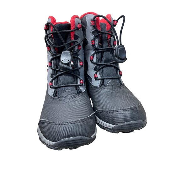 Merrell womans black gray waterproof lined ankle boots sz 5M SKU 9798 main image 7